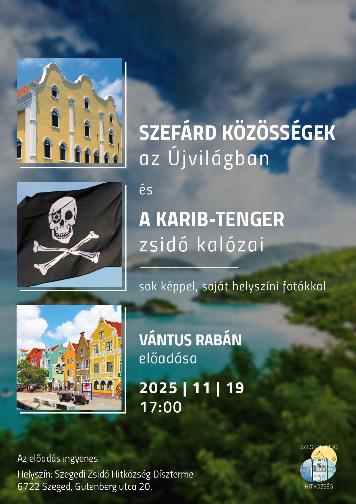 Poster über sephardische Gemeinschaften