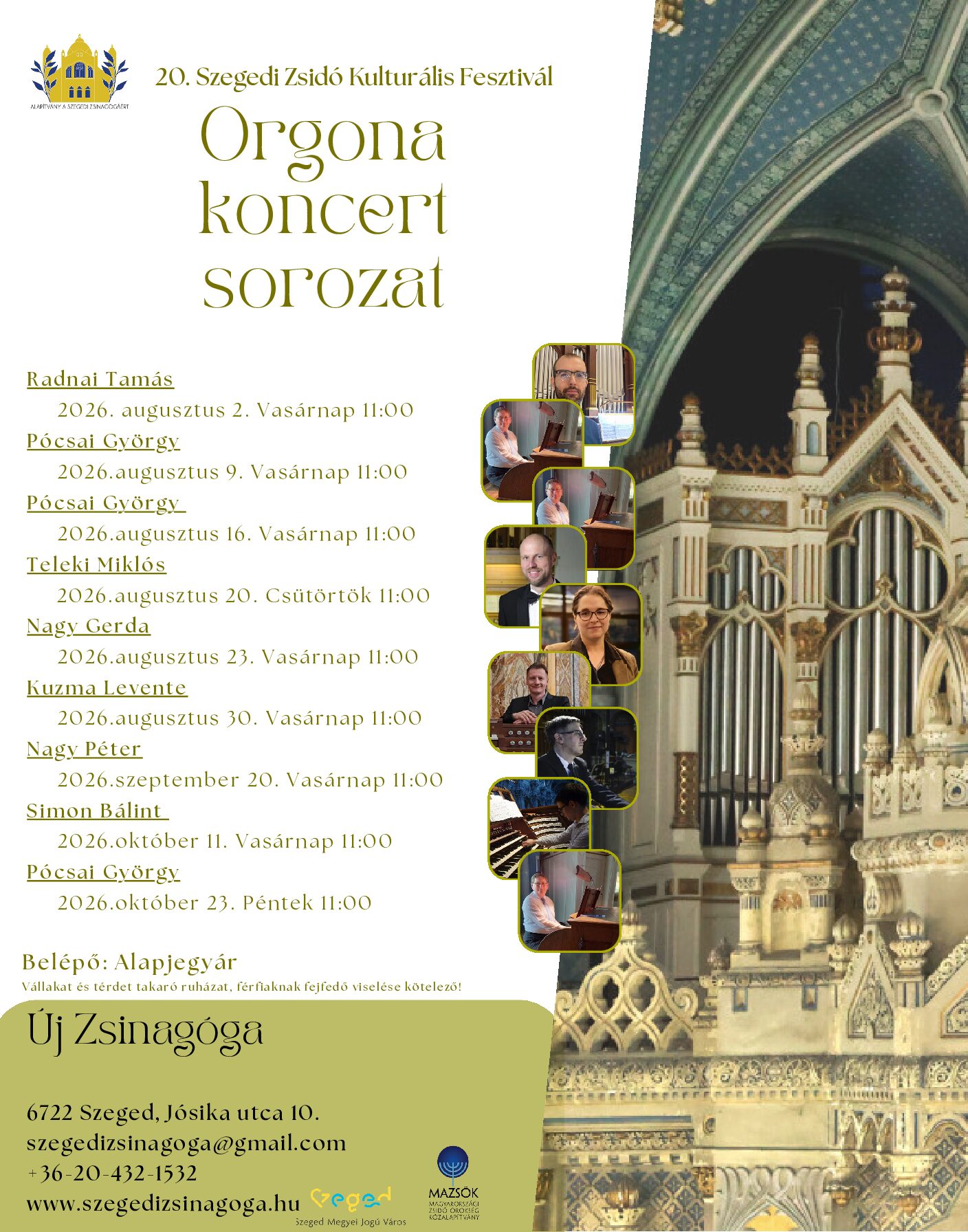 orgonakoncert sorozat pdf